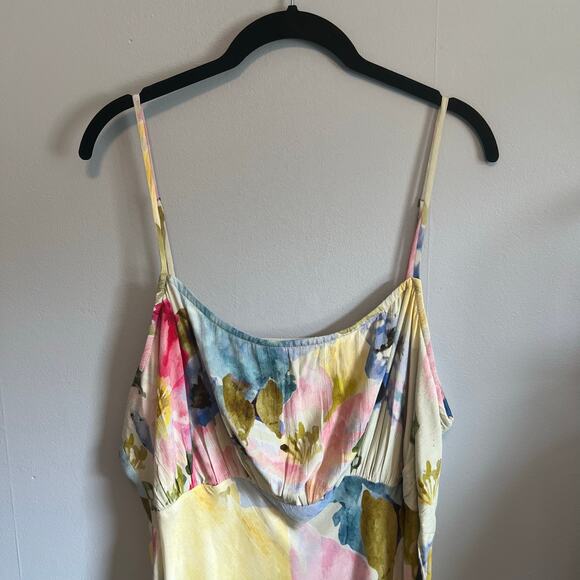 Anthropologie Conditions Apply Sleeveless Slim Midi Dress Size 2X - Picture 3 of 10